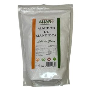 Almidón de Mandioca 1 KG gr Sin Gluten (nueva presentación)