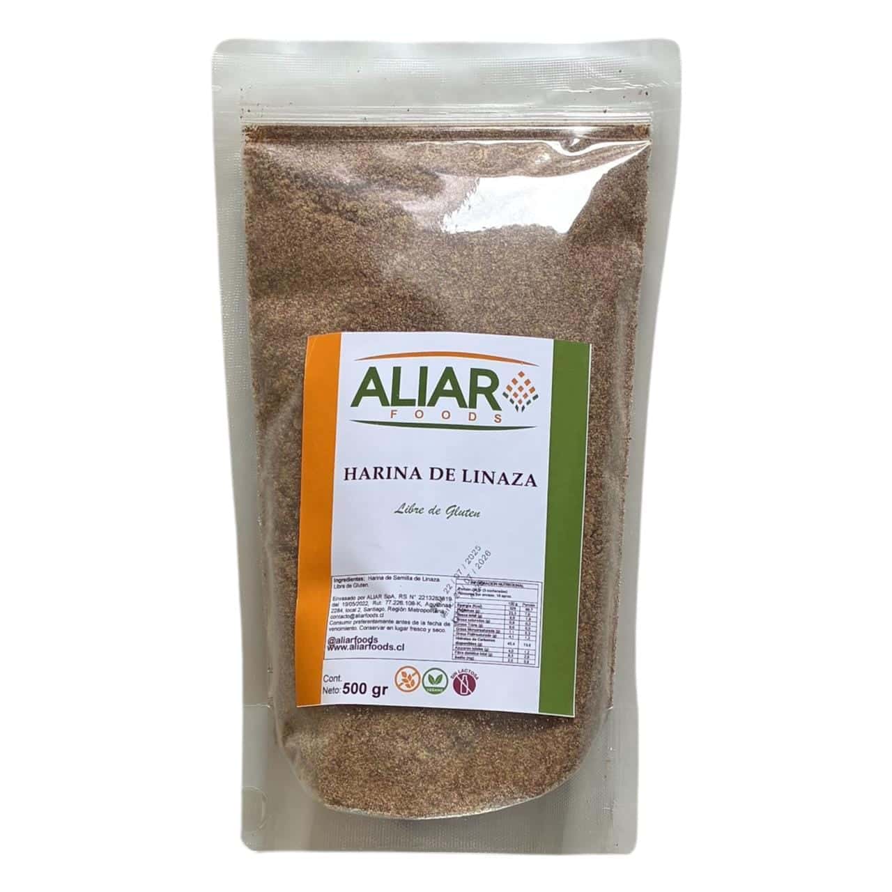 Harina de Linaza x 500 gr Sin Gluten