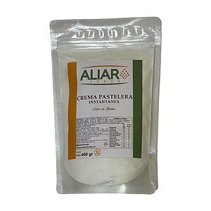 Crema Pastelara Intantánea Sin Gluten 400 gr Aliar Foods